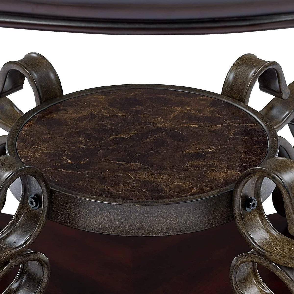 Traditional End Table Accent Bedside Nightstand - A-1 Thread Vault