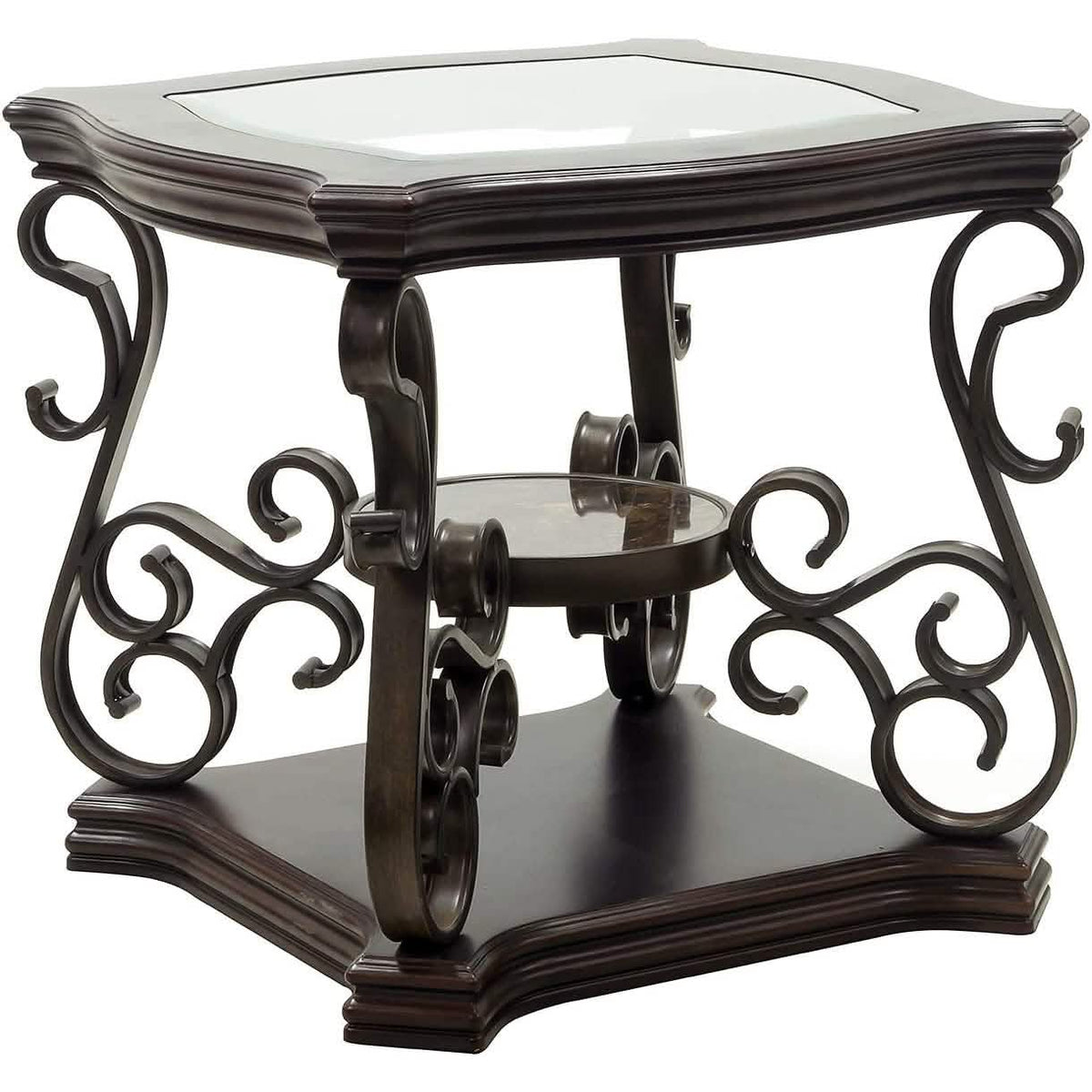 Traditional End Table Accent Bedside Nightstand - A-1 Thread Vault