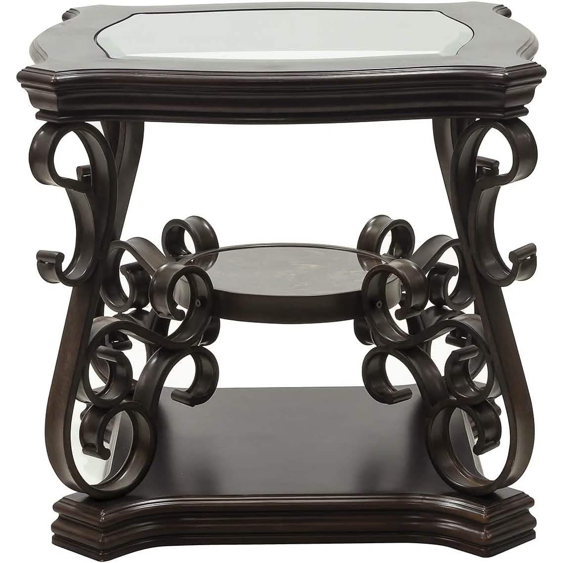 Traditional End Table Accent Bedside Nightstand - A-1 Thread Vault
