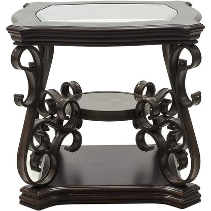 Traditional End Table Accent Bedside Nightstand - A-1 Thread Vault