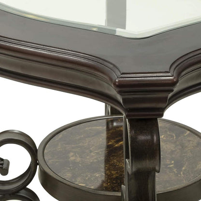 Traditional End Table Accent Bedside Nightstand - A-1 Thread Vault