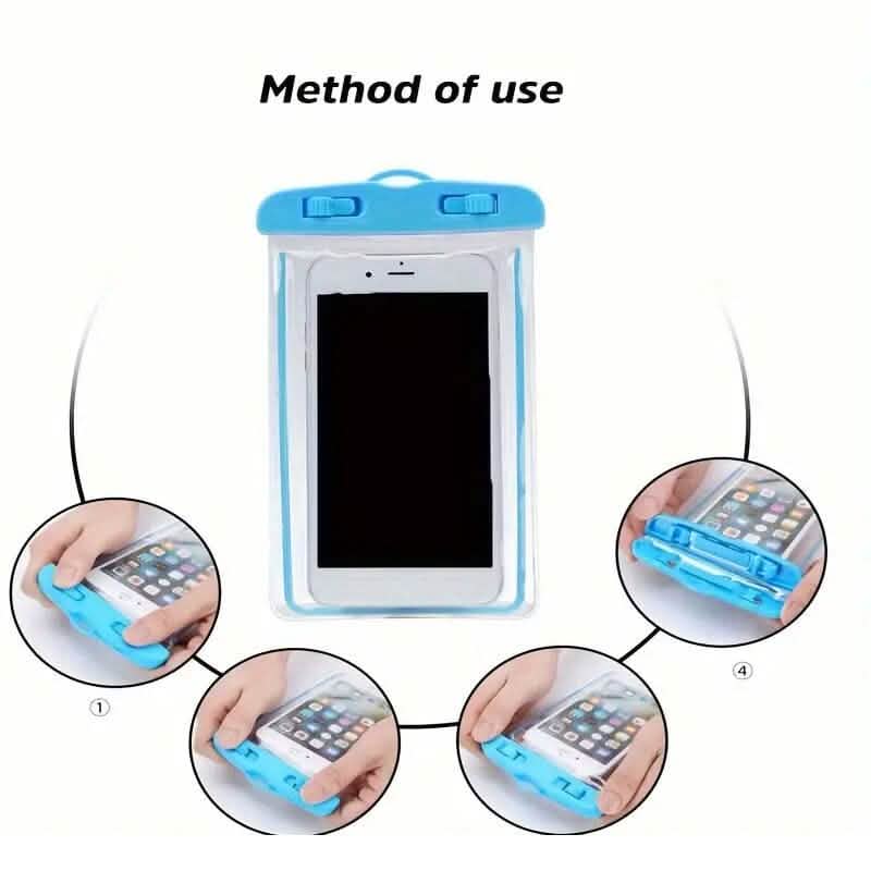 Transparent Luminous Phone Dry Bag - A-1 Thread Vault
