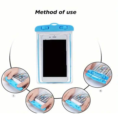 Transparent Luminous Phone Dry Bag - A-1 Thread Vault