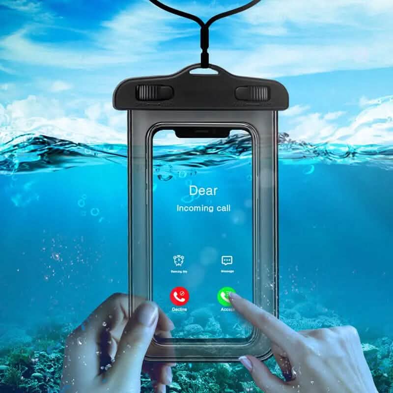 Transparent Luminous Phone Dry Bag - A-1 Thread Vault