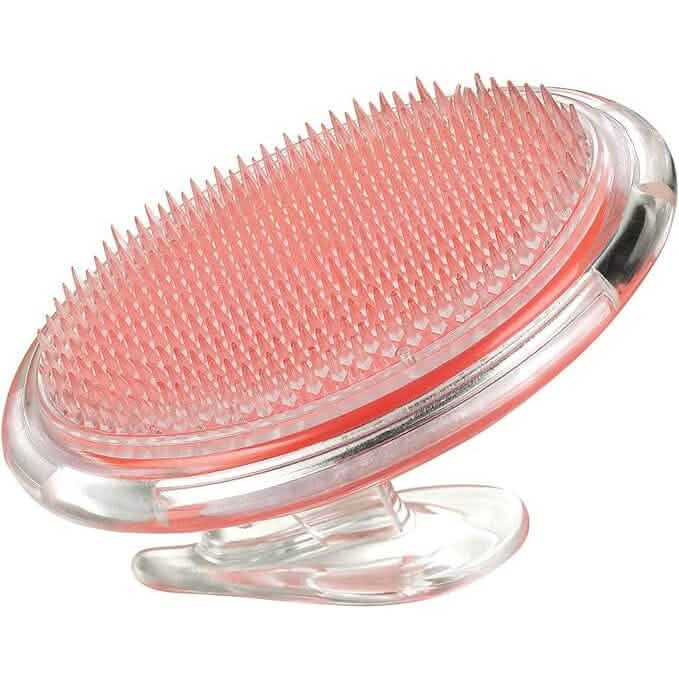 Transparent Silicone Shampoo Brush Scalp Massager Smoothing Comb - A-1 Thread Vault