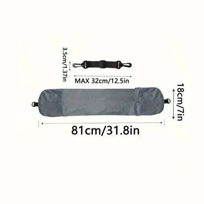 Travel Pillow & Organizer – Large, Polyester, Zipper, Machine Washable - A-1 Thread Vault