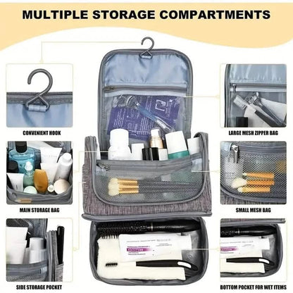 Travel Wash Bag with Hanging Hook - A-1 Thread Vault