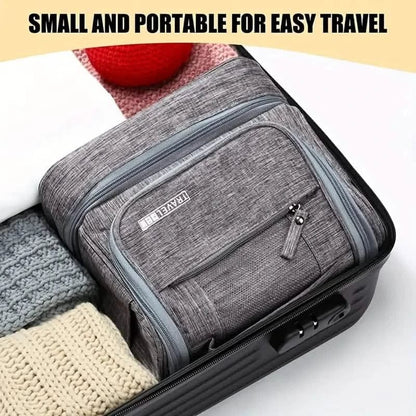 Travel Wash Bag with Hanging Hook - A-1 Thread Vault