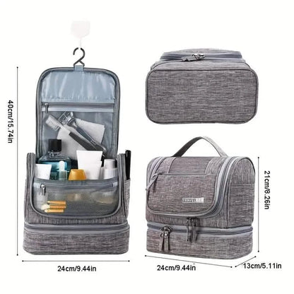 Travel Wash Bag with Hanging Hook - A-1 Thread Vault