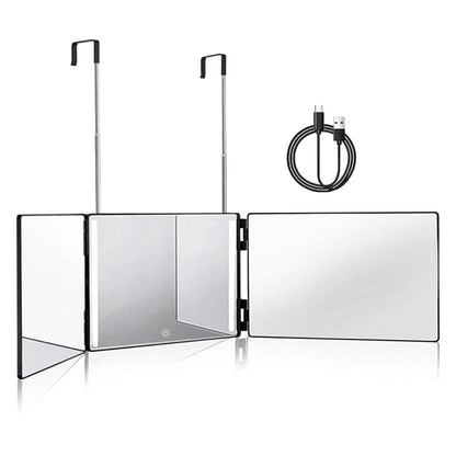 Tri-Fold Mirror with Telescopic Hanger - A-1 Thread Vault