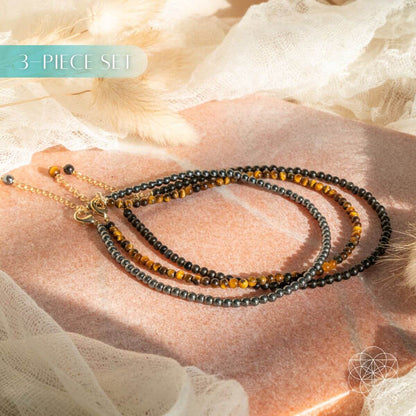 Triple Protection Anklet Set - A-1 Thread Vault