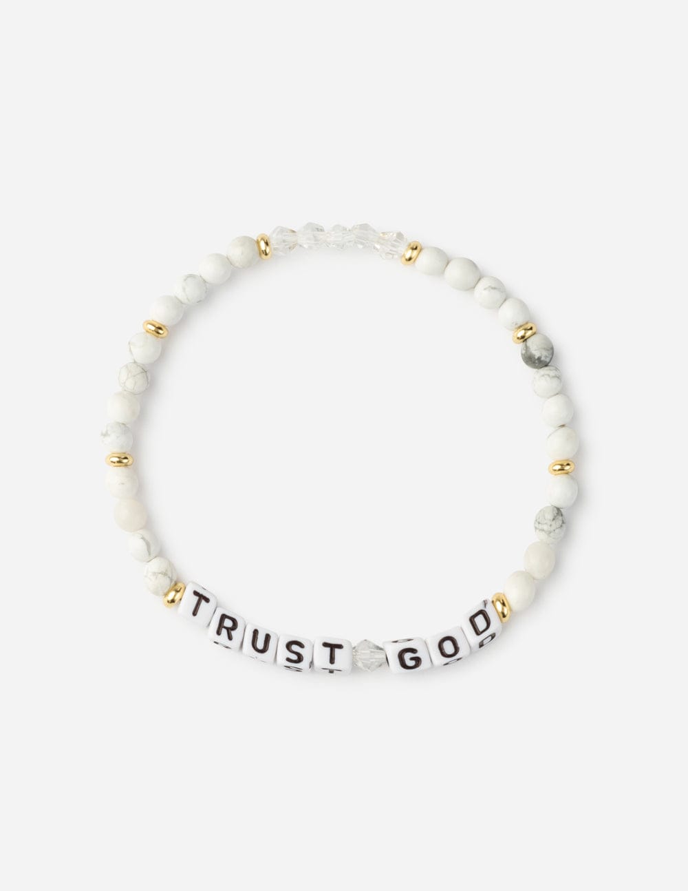Trust God Letter Bracelet - A-1 Thread Vault