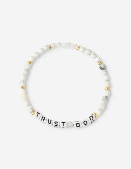 Trust God Letter Bracelet - A-1 Thread Vault