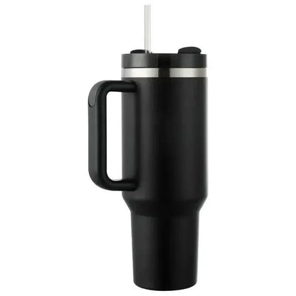 Tumbler with Handle And Straw Lid, Leak-proof Travel 40oz Coffee Mug - A-1 Thread Vault