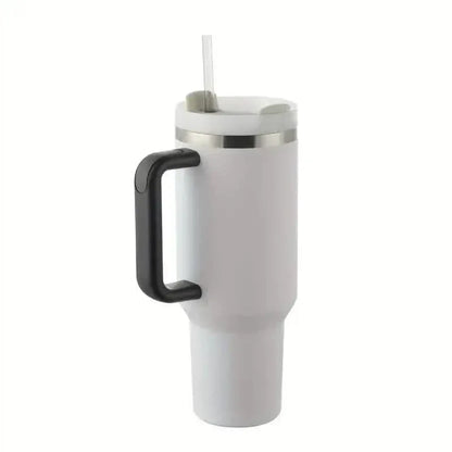 Tumbler with Handle And Straw Lid, Leak-proof Travel 40oz Coffee Mug - A-1 Thread Vault