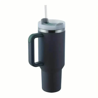 Tumbler with Handle And Straw Lid, Leak-proof Travel 40oz Coffee Mug - A-1 Thread Vault
