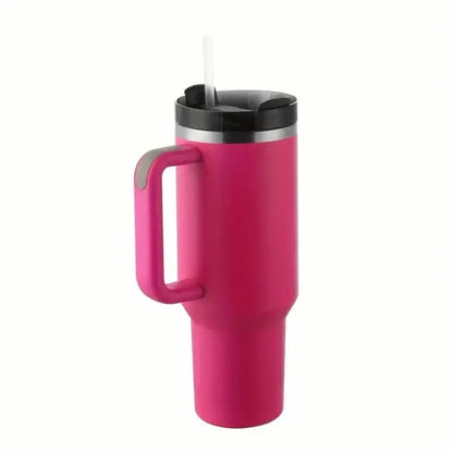 Tumbler with Handle And Straw Lid, Leak-proof Travel 40oz Coffee Mug - A-1 Thread Vault