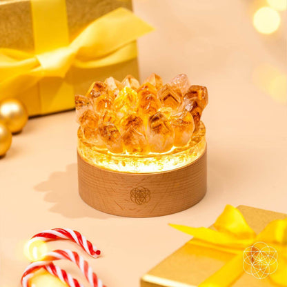 Turn My Life to Gold - Midas Citrine Lamp - A-1 Thread Vault