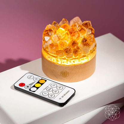 Turn My Life to Gold - Midas Citrine Lamp - A-1 Thread Vault