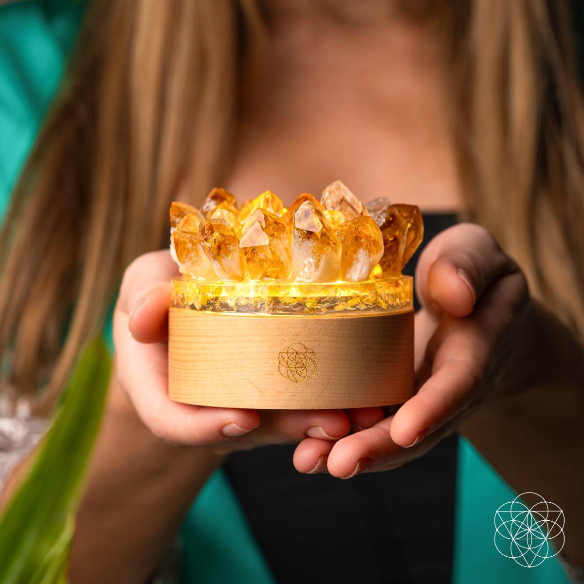Turn My Life to Gold - Midas Citrine Lamp - A-1 Thread Vault