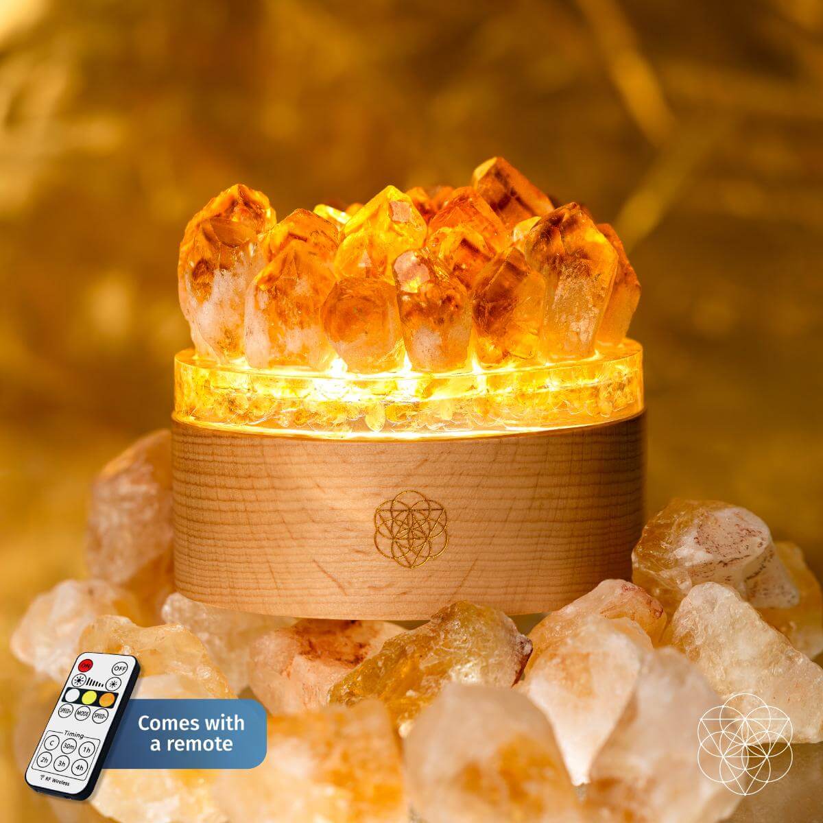 Turn My Life to Gold - Midas Citrine Lamp - A-1 Thread Vault