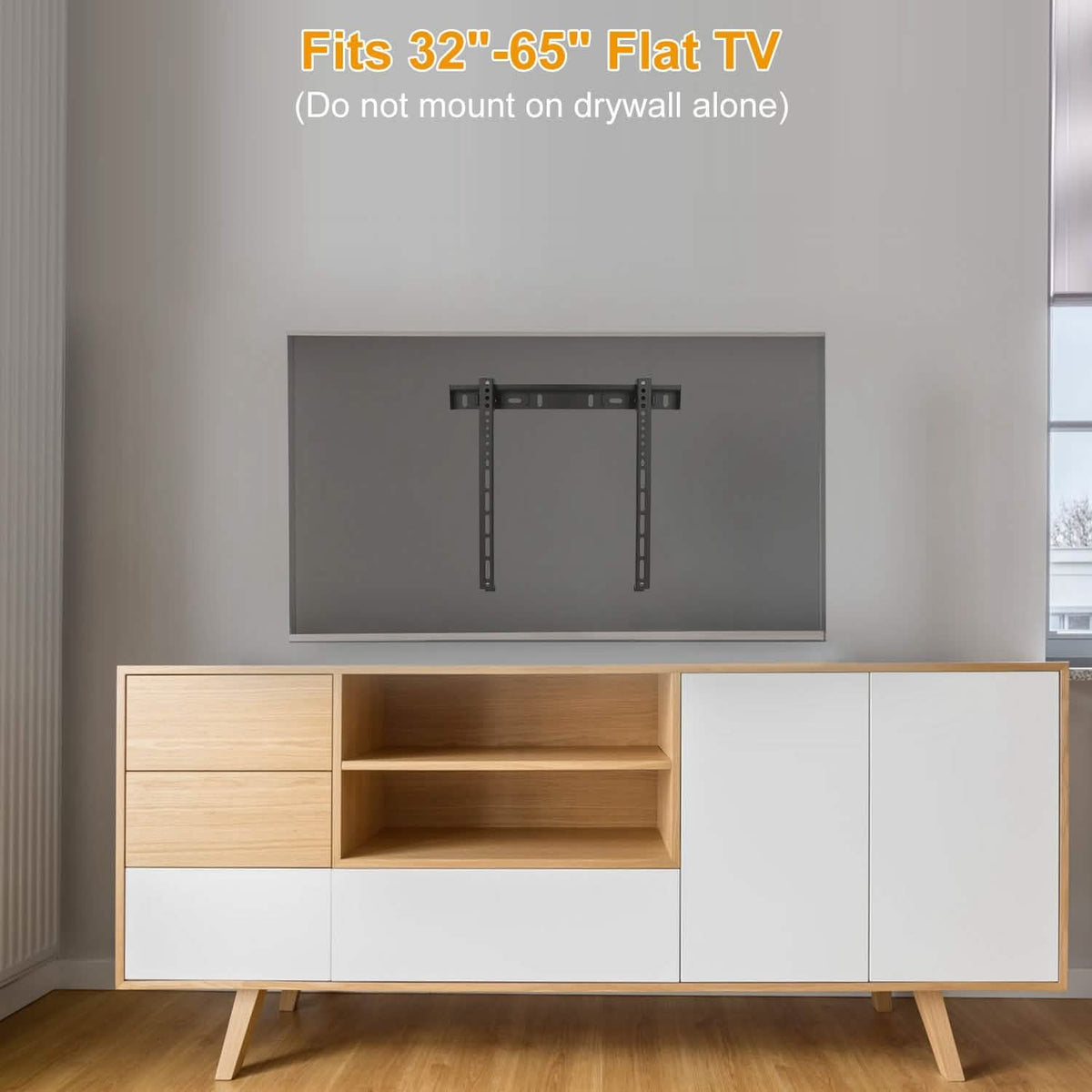 TV Wall Mount Bracket Support 32-65 inch Flat TV - A-1 Thread Vault