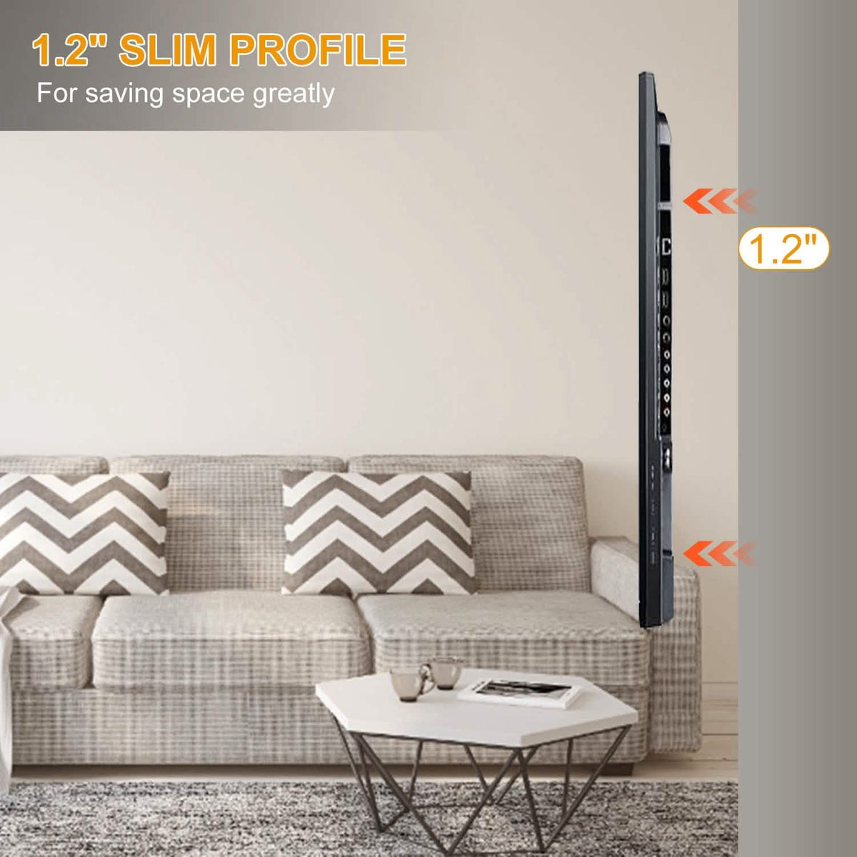 TV Wall Mount Bracket Support 32-65 inch Flat TV - A-1 Thread Vault