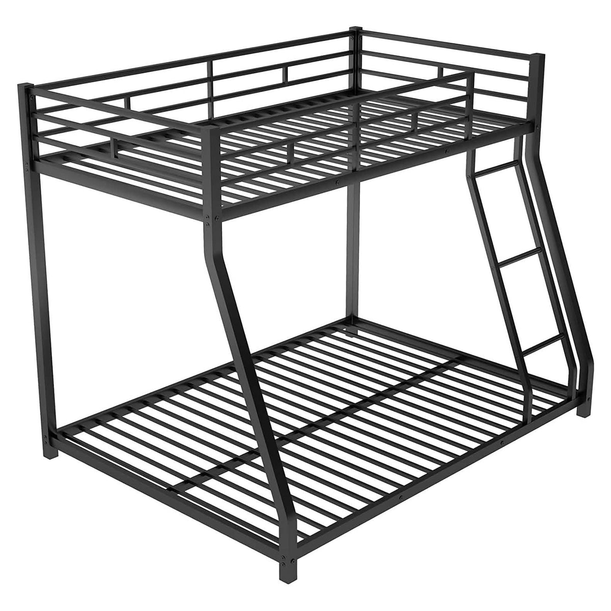 Twin Over Full Low Bunk Bed with Ladder - A-1 Thread Vault