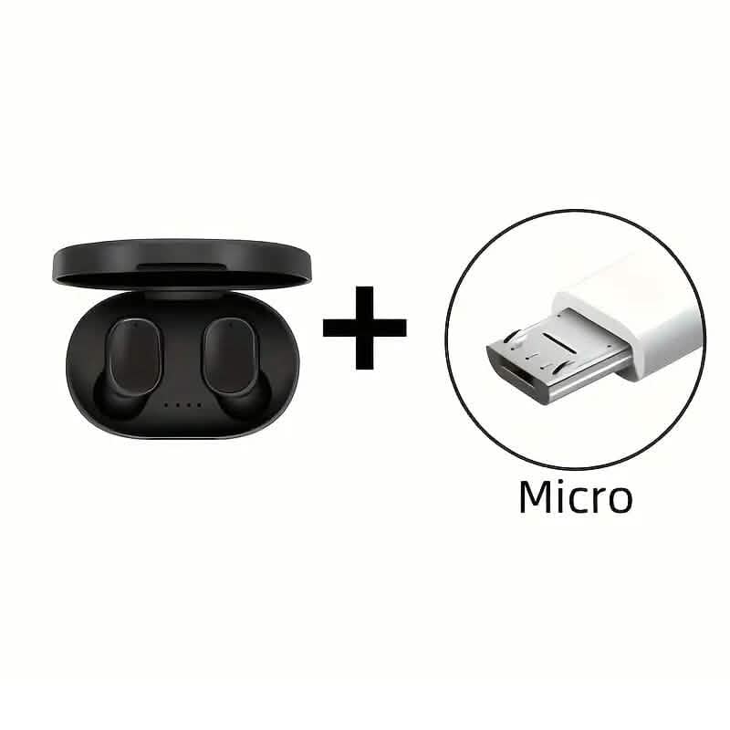 TWS In-Ear Wireless Headphones Mini Earbuds with Charging Case - A-1 Thread Vault