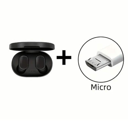 TWS In-Ear Wireless Headphones Mini Earbuds with Charging Case - A-1 Thread Vault