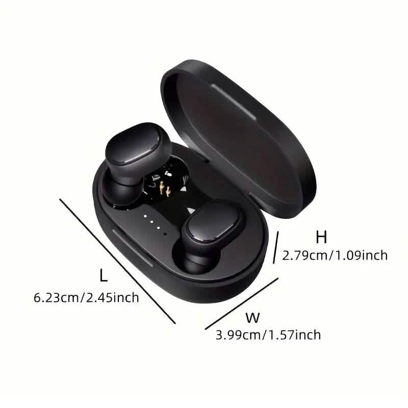 TWS In-Ear Wireless Headphones Mini Earbuds with Charging Case - A-1 Thread Vault
