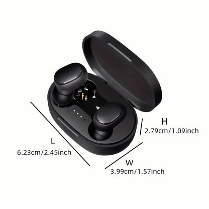 TWS In-Ear Wireless Headphones Mini Earbuds with Charging Case - A-1 Thread Vault