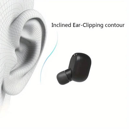 TWS In-Ear Wireless Headphones Mini Earbuds with Charging Case - A-1 Thread Vault