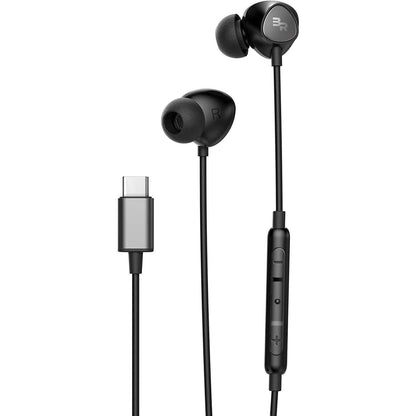 Type C Headphones, In-Ear Wired Earbuds with Microphone & Volume Control Mic Earphones - A-1 Thread Vault