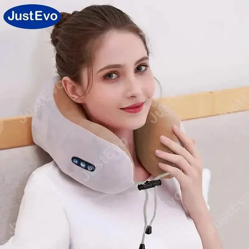 U-Shaped Cervical Neck Massager Pillow - A-1 Thread Vault