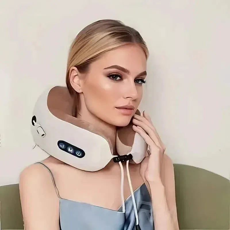 U-Shaped Cervical Neck Massager Pillow - A-1 Thread Vault