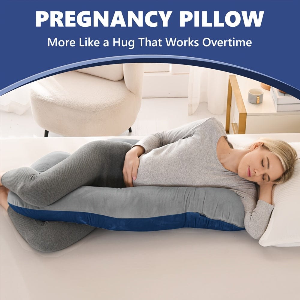 U-Shaped Maternity Pillow – Full Body Support - A-1 Thread Vault