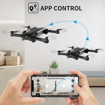 UDIRC Foldable RC Drone FPV WiFi Quadcopter w/ 720P HD Camera & 2 Batteries U73 - A-1 Thread Vault