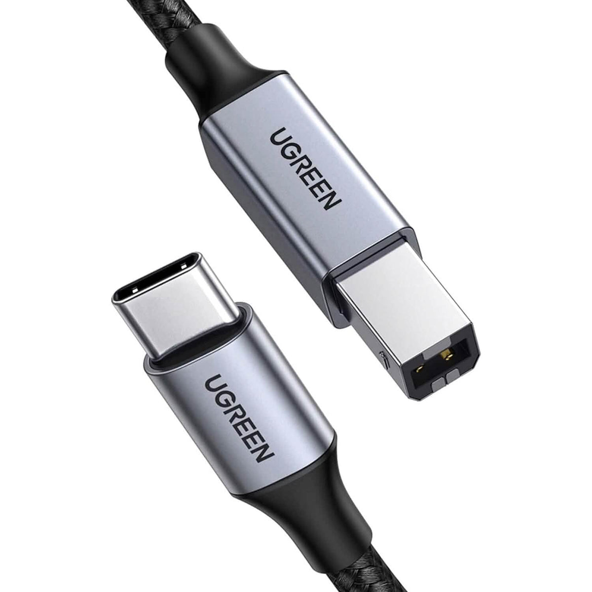 UGREEN USB B to USB C 3 FT Printer Cable (Refurbished) - A-1 Thread Vault