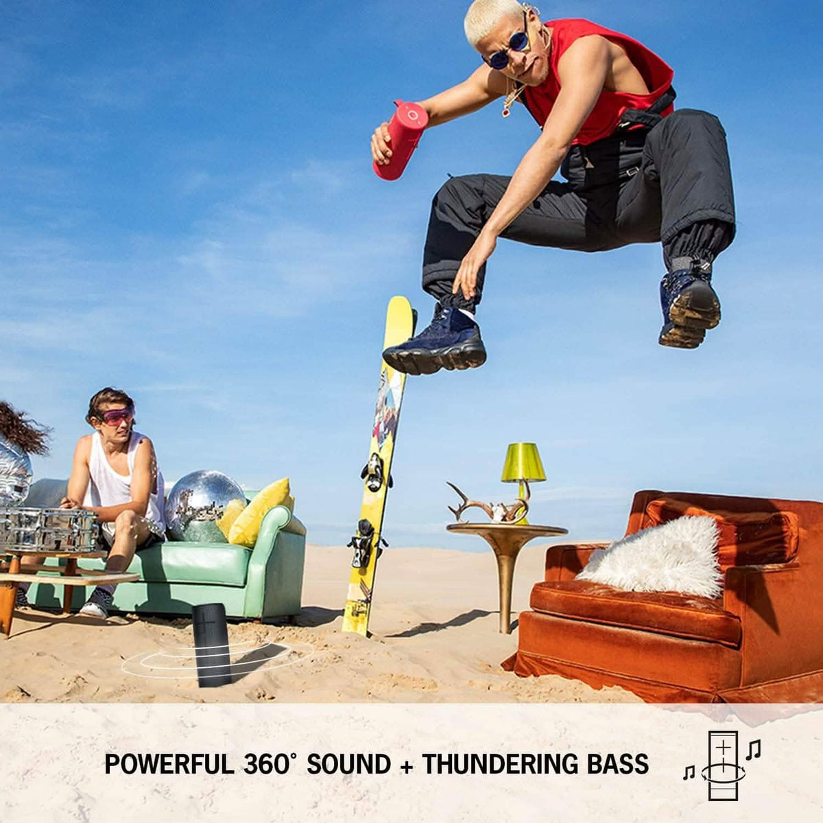 Ultimate Ears MEGABOOM 3 Portable Wireless Bluetooth Speaker (Refurbished) - A-1 Thread Vault