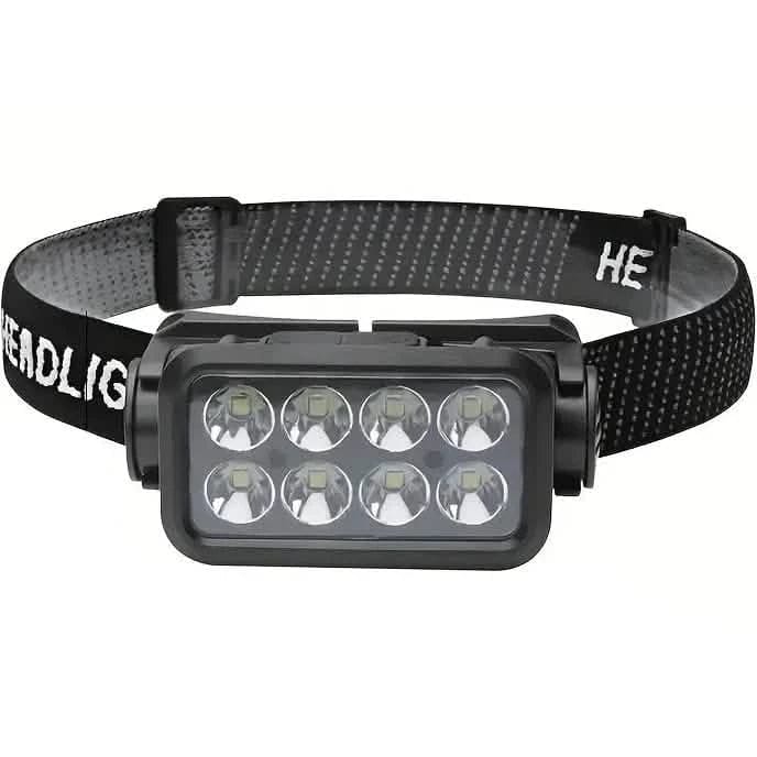 Ultra-Bright Rechargeable Headlight with 6 Modes LED Headlamp - A-1 Thread Vault