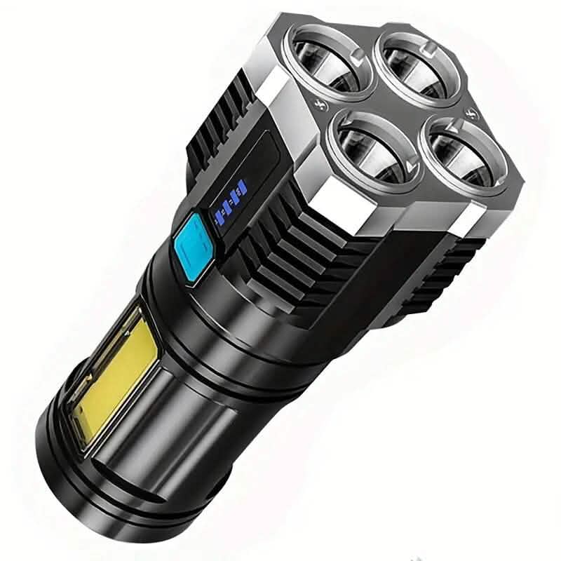 Ultra-Bright USB Rechargeable LED Flashlight - A-1 Thread Vault