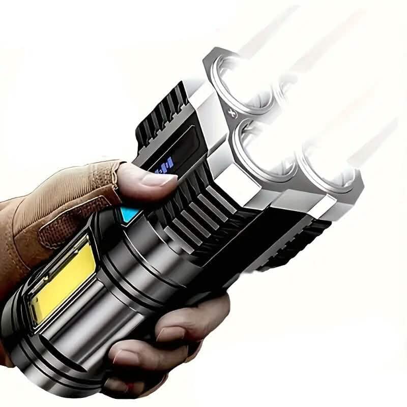 Ultra-Bright USB Rechargeable LED Flashlight - A-1 Thread Vault
