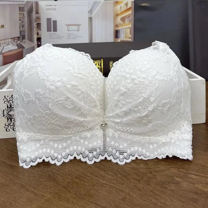 Ultra Push-Up Bra 12CM Extreme Padding for Small Chest Wireless Seamless Plunge Bra with Side Support Enhancer for Flat Chest - A-1 Thread Vault
