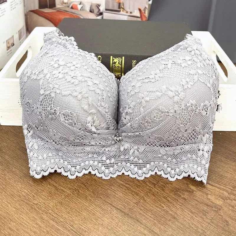 Ultra Push-Up Bra 12CM Extreme Padding for Small Chest Wireless Seamless Plunge Bra with Side Support Enhancer for Flat Chest - A-1 Thread Vault