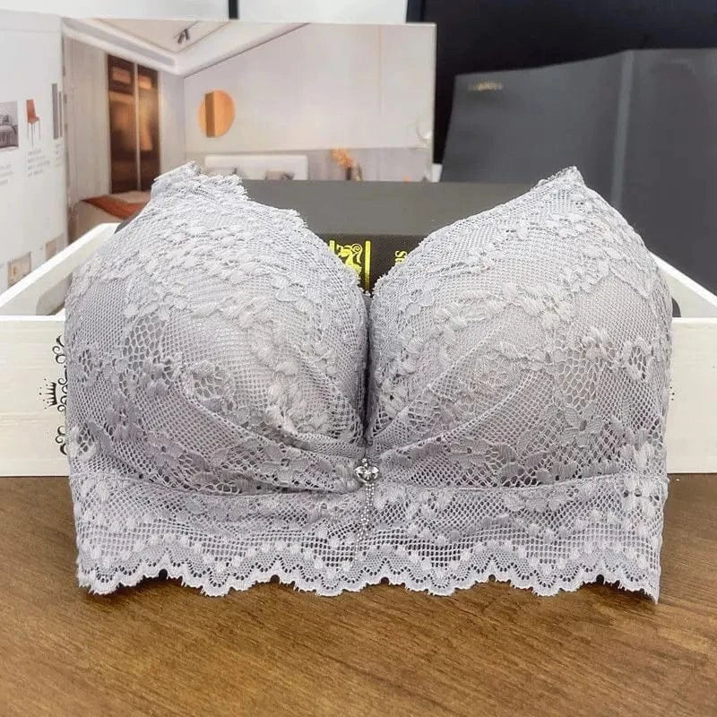 Ultra Push-Up Bra 12CM Extreme Padding for Small Chest Wireless Seamless Plunge Bra with Side Support Enhancer for Flat Chest - A-1 Thread Vault