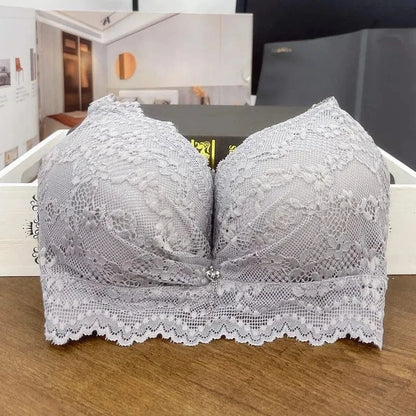 Ultra Push-Up Bra 12CM Extreme Padding for Small Chest Wireless Seamless Plunge Bra with Side Support Enhancer for Flat Chest - A-1 Thread Vault