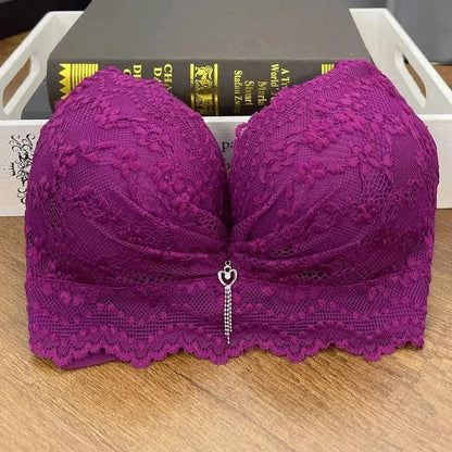 Ultra Push-Up Bra 12CM Extreme Padding for Small Chest Wireless Seamless Plunge Bra with Side Support Enhancer for Flat Chest - A-1 Thread Vault