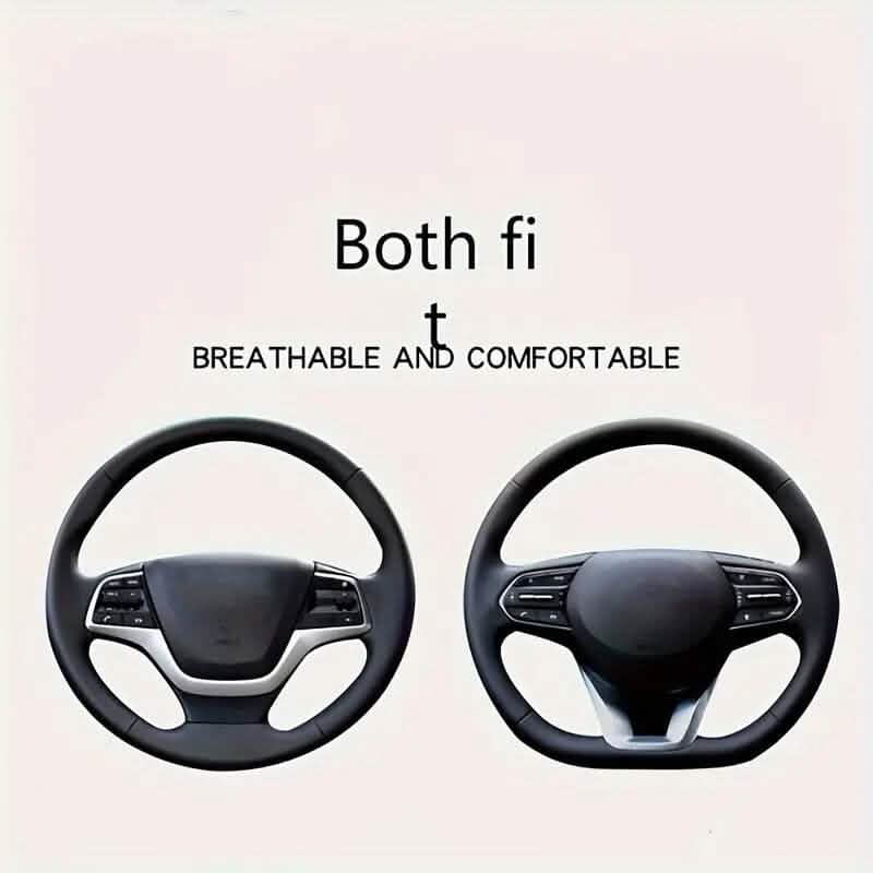 Ultra-Thin Breathable Colorful Hemp Steering Wheel Cover - A-1 Thread Vault