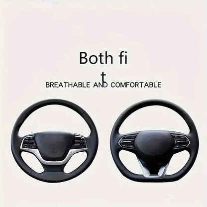 Ultra-Thin Breathable Colorful Hemp Steering Wheel Cover - A-1 Thread Vault